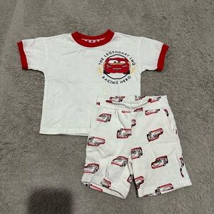 Disney cars matching set for toddler boy